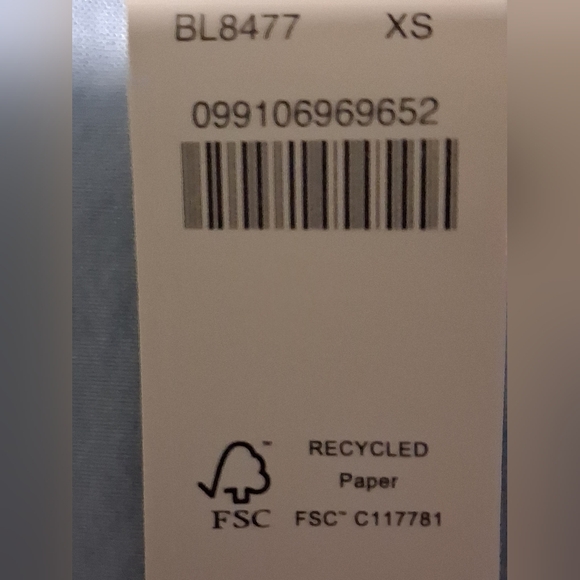 NWT J. Crew Light Blue Eyelet Button Down Blouse, Long sleeve, XS - Picture 11 of 11